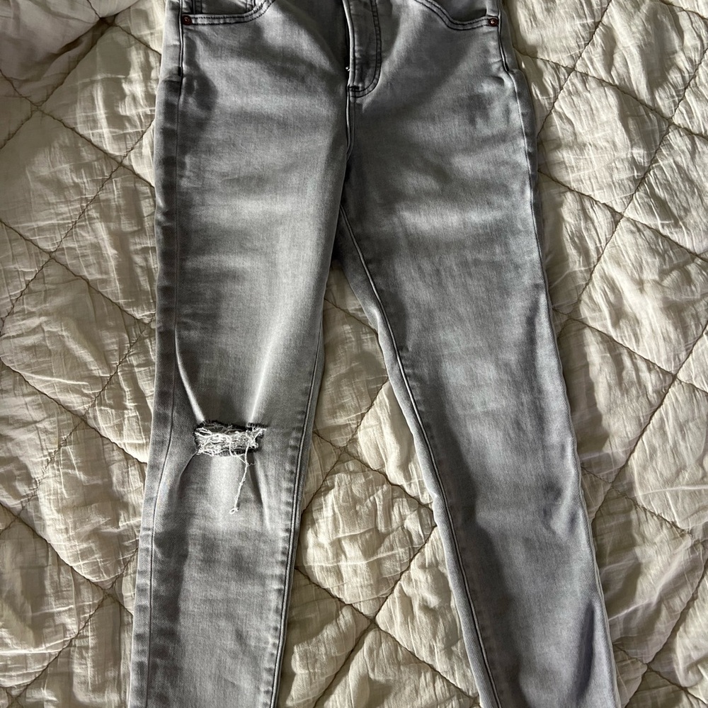 Express Women's Gray Jeans